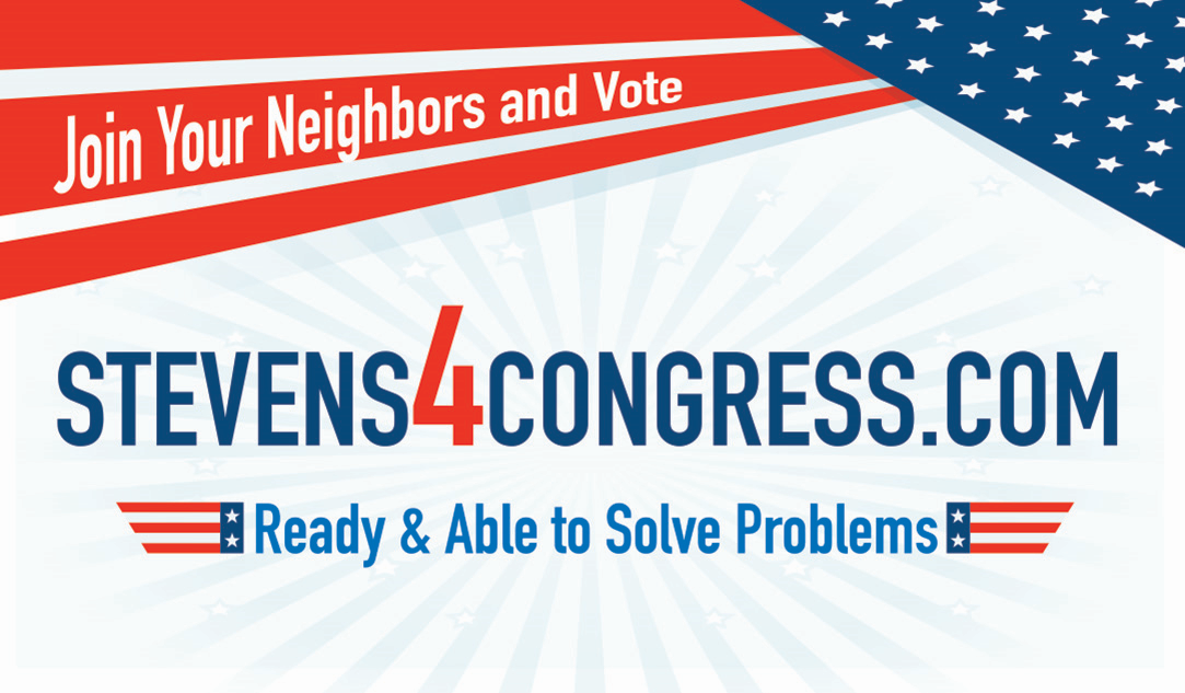 Stevens for Congress Banner